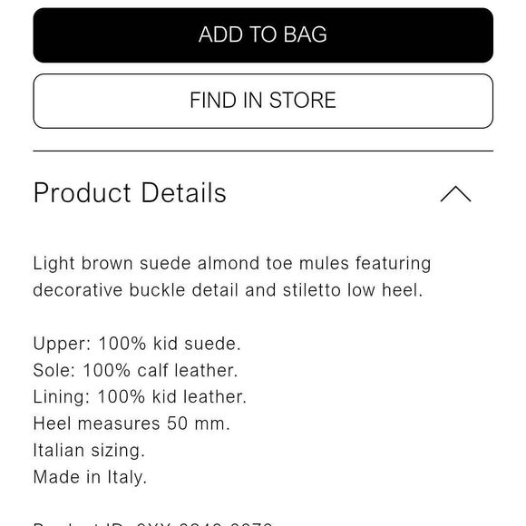 Manolo Blahnik- Suede Buckle Mules Kitten Heels- Size 39.5 - Picture 5 of 7